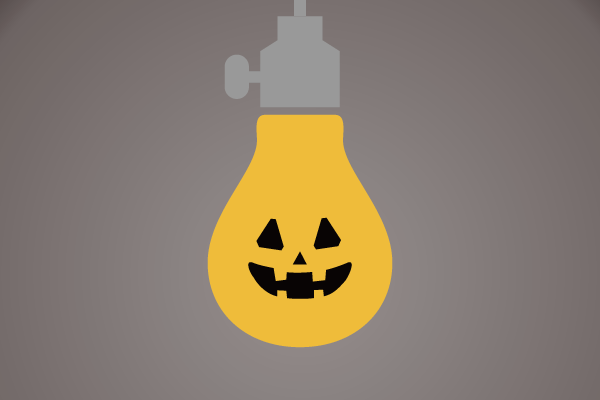 かぼちゃの電球