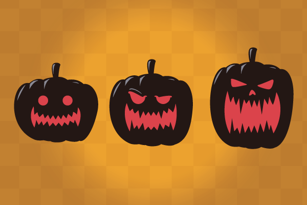 怖いハロウィンかぼちゃ Events Design