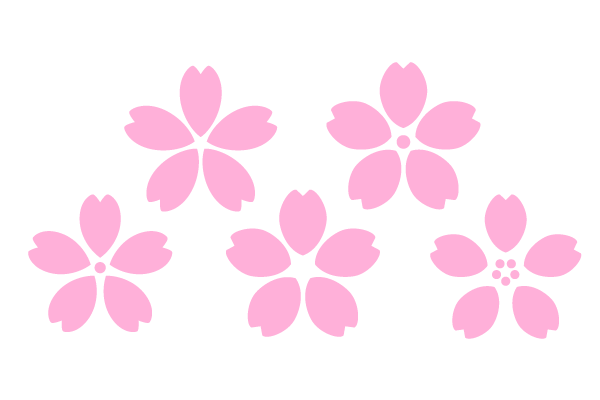 桜の花記号