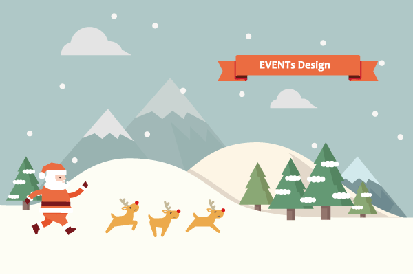 Events Design ページ 9 クリスマス ハロウィン お正月イラスト
