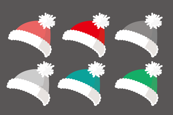 Santa Claus Hats Events Design
